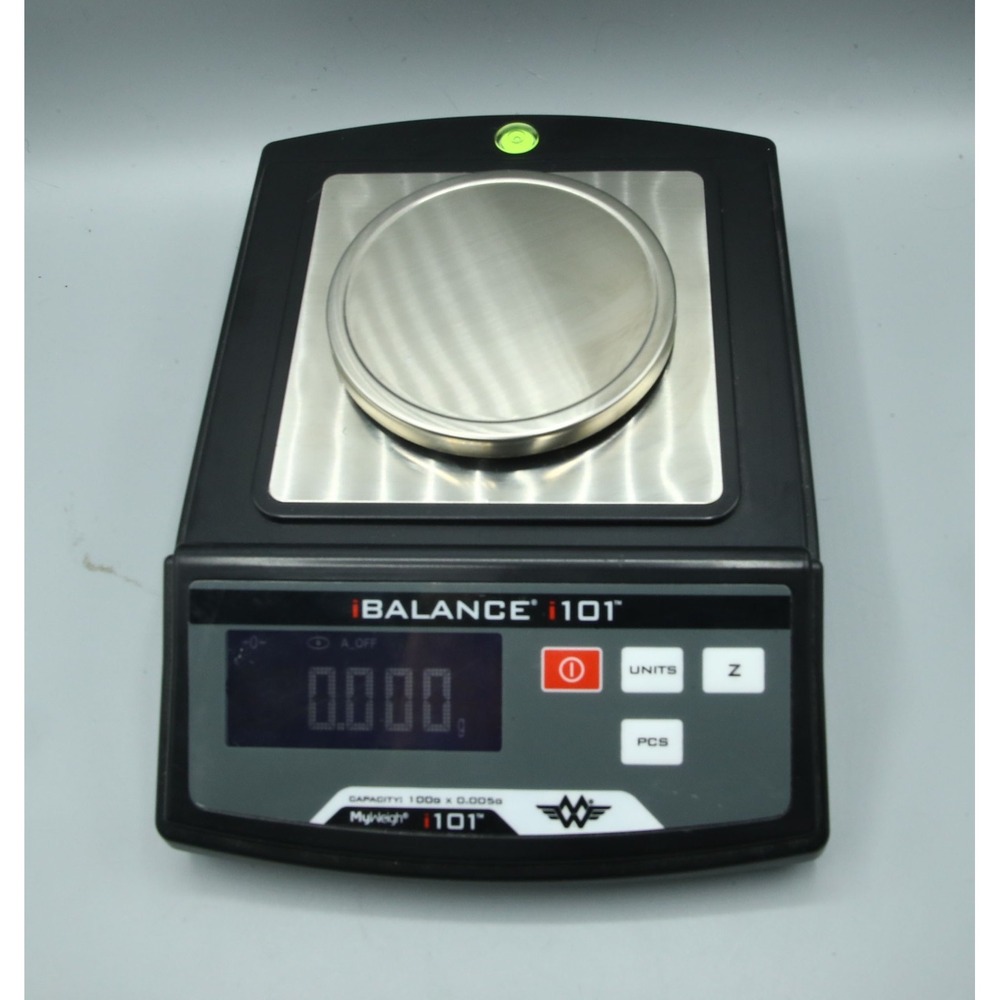 My Weigh i101 Analytical Lab Balance Scale 100g x 0.005g No Draft Shield